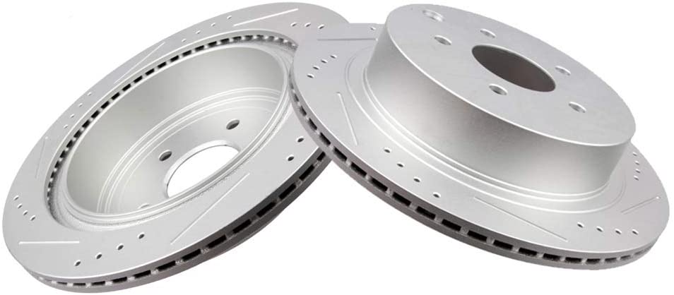 INEEDUP INEEDUP Brake Disc Rotors Rear fit for Infiniti FX35/FX37/FX45/JX35/M35h/M37/M56