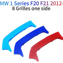for 1 Serie E81 E82 E87 E88 2004-2011 M Colour Front Grille Grill Cover Insert Trim Clips (12 Grilles Sharp Angle)