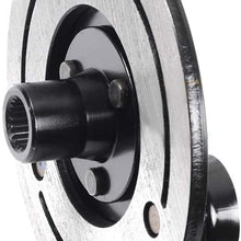 cciyu AC Compressor and A/C Clutch fit for 2002-2015 for Cadillac Escalade AC Clutch Compressor CO 101610C