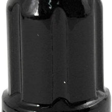 Bill Smith Auto Performance 1PC Black 6 Spline Lug Nuts 12mmx1.5mm Cone Seat Closed End For Audi BMW Chevy Buick Honda Ford