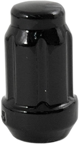 Bill Smith Auto Performance 1PC Black 6 Spline Lug Nuts 12mmx1.5mm Cone Seat Closed End For Audi BMW Chevy Buick Honda Ford