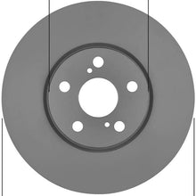 OMNIPARTS Premium Coated Front Disc Brake Rotor 13060276