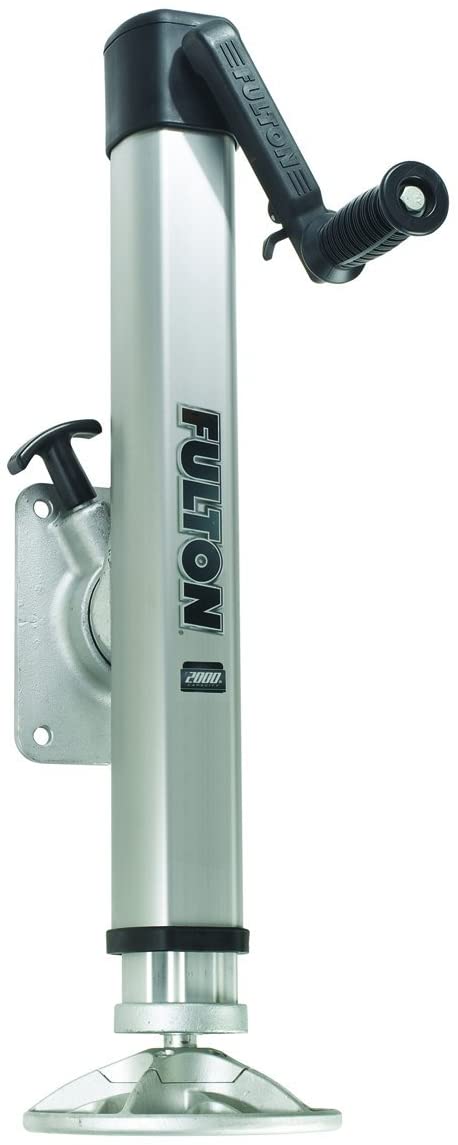 Fulton 1413230134 F2 Swivel Jack with Foot Plate - 2000 lbs.