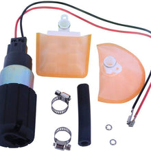 MUCO EP382 Electric Fuel Pump High Performance With Necessary Installation Kit Fit 1997-2000 Jeep Cherokee 2.5L,1988-1991 Honda Civic/CRX,1993-1998 Toyota Supra