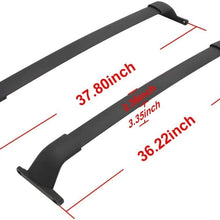 Lequer Cross Bars Crossbars Fits for Nissan Kicks 2018 2019 2020 2021 Baggage Carrier Luggage Roof Rack Rail Lockable Adjustable