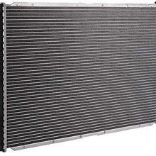 TUPARTS Radiator CU1401 Fit for 1994-1998 for B-MW 528i 540i 740i 740iL 850Ci CU1401