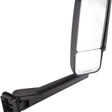 Replacement Passenger Manual Side View Door Mirror Compatible with 2003-2009 Kodiak Topkick Truck 25886101