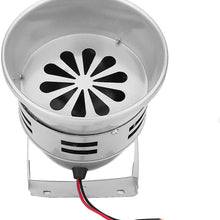 Akozon Horn 110dB Super Loud Car Motor Alarm Siren Electric Horn Speaker 12V