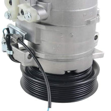 CO 28003C AC Compressor with Clutch for 2003 2004 2005 2006 2007 Honda Accord L4 2.4L 38810-RAA-A01 38810RAAA01 GELUOXI