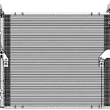 Value A/C CONDENSER W/RECEIVER DRIER FOR 2007-2013 TOYOTA FJ CRUISER OE Quality Replacement