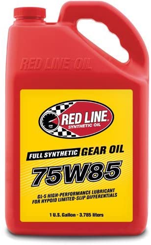 Red Line 50105 75W85 GL-5 Gear Oil, 1 Gallon, 1 Pack