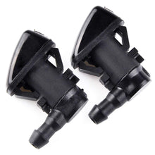 Front Windshield Washer Nozzles Wiper Spray Kit Single Hole for 2005-2016 Jeep Grand Cherokee 2005-2013 Chevy Malibu 2005-2010 Pontiac G6 2007-2010 Saturn Aura (2 pack) Replace # 55079049AA