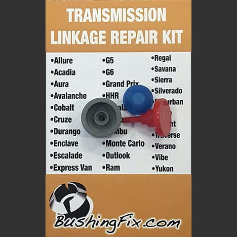 BushingFix IM1KIT1 - Replacement Automatic Transmission Shift Cable Bushing and Repair Kit