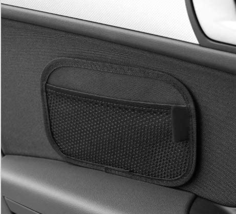 TRUE LINE Automotive Car Door Net Seat Visor Organizer Pocket Phone Storage 2 Pieces