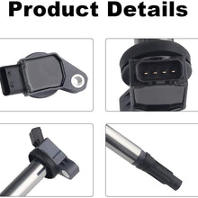 JDMON Compatible with Ignition Coils Toyota and Lexus Camry Avalon Sienna Rav4 3.5L V6 Pack of 6 Replaces 90919-A2007 90919-A2002 90919-02251 UF487