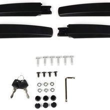 AMFULL Roof Rack Cargo Carrier For Land Rover Range Rover 2002-2012 Rooftop Luggage Crossbars with Side Rails - Max Load Up To 150LBS