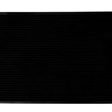 RUILIJIA All Aluminum Condenser 1 Row Fit 2003 2004 2005 2006 2007 Infiniti G35 3.5L V6 CU4704