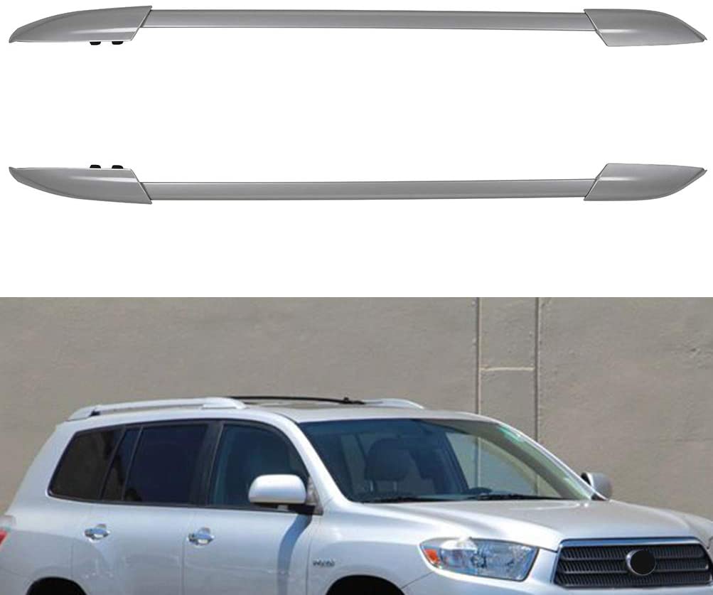 NOTUDE Car Roof Racks For Toyota Highlander 2008-2013 Roof Rack Crossbars Cargo Carrier 120LBS Rooftop Luggage Kayak Canoe Carrier