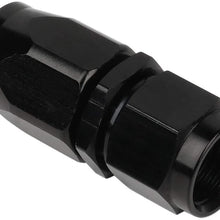 ANPART AN6 16.4Ft Braided Fuel Line Hose Nylon braided fuel gas pipe hose and AN6 10 pcs Swivel Hose End Fittings