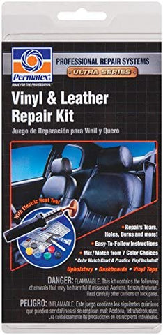 Permatex 81781 RV Trailer Camper Cleaners Vinyl & Leather Repair Kit