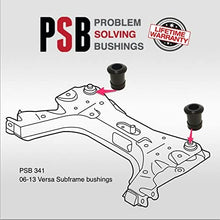 Front Subframe Crossmember Poly Bushings fits: 06-13 Nissan Versa C11X PSB 341
