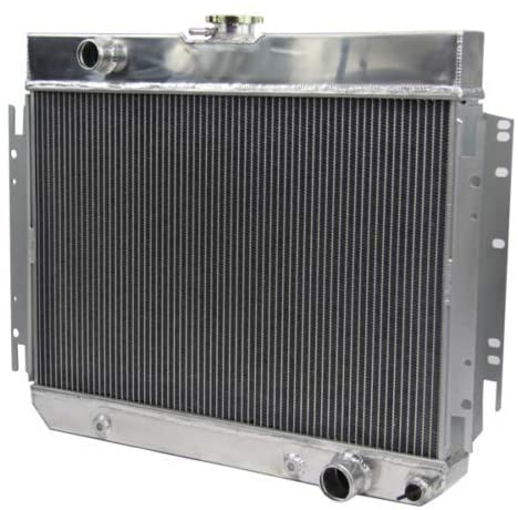 CoolingCare 4 Row Core Aluminum Radiator for Chevy Chevelle 1964-1967, Caprice 1966-68, Impala 1963-68