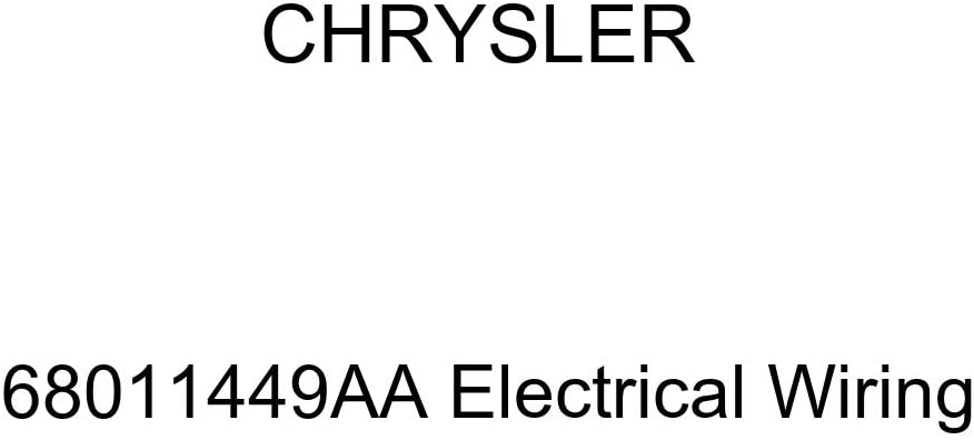 Genuine Chrysler 68011449AA Electrical Wiring