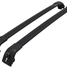 Roof Rack Cross Bars Fit for Land Rover Discovery Sport 2015-2020 Aluminum Cross Bar for Rooftop Cargo Carrier Bag Luggage Kayak Bike Snowboard Skiboard