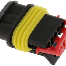 ESUPPORT 10 X 2 Pin Way Car Waterproof Electrical Connector Plug Socket Plug Kit Wire AWG Gauge Marine Terminals