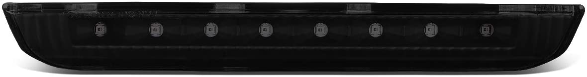 DNA Motoring 3BL-NROG17-LED-BK-SM Full LED 3rd Third Tail Brake Light Replacement