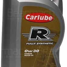 Carlube - 0w30 Fully Synthetic Engine Oil 5L Part# BA4717