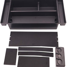 Center Console Organizer Tray for 2019 Chevy Silverado 1500 / GM Sierra 1500 Vehicles Accessories Replaces 84106530