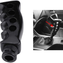 Universal Universal Gear Shift Knob Car Gun Grip Knife Handle Gear Shift Lever Knob Shifter with 3 Adapter 8mm 10mm 12mm