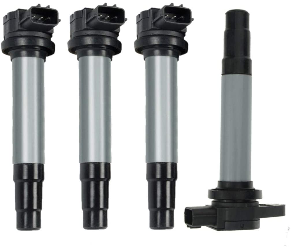 Set of 4 Ignition Coils Pack for Nissan Sentra 2000 2001 I4 1.8L