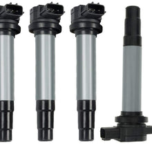 Set of 4 Ignition Coils Pack for Nissan Sentra 2000 2001 I4 1.8L