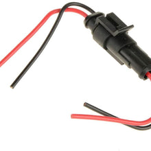 LanHong 2 Pin Way Car Waterproof Electrical Connector Plug with Wire AWG Marine Pack of 10