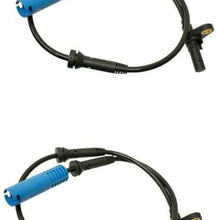 Olivia&Oliver 2pcs For BMW 525i 530i 528i 535i 545i 550i 650i E63 E64 E60 Front Right/Left ABS Wheel Speed Sensor 34526771702 34526760045