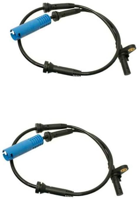 Olivia&Oliver 2pcs For BMW 525i 530i 528i 535i 545i 550i 650i E63 E64 E60 Front Right/Left ABS Wheel Speed Sensor 34526771702 34526760045