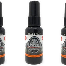 BluntPower Oil Based Concentrated Air Freshener and Oil for Diffuser - 3 Pack of Black Rain (1.5 Ounce Each)