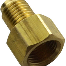 3/8-24 Male 7/16-24 Female Inverted Flare Brake Line Adapter 3/16 to 1/4 GM OEM (E-10-13)