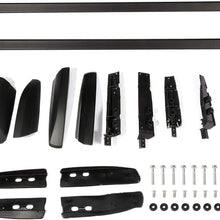 ROADFAR Roof Rack Crossbars Aluminum Racks side rails 4pcs Fit for Toyota Highlander 2008-2013 Baggage Rail Crossbars Set