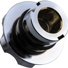 VMS RACING CHROME OIL CAP with BLACK ENGINE OIL NOTICE Emblem in CNC Machined Billet Aluminum Compatible with Chevy Chevrolet Camaro SS 16-20 2016-2020 NEW LT LT-1 V8 Wet Sump Engines Only