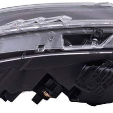 Brock Replacement Driver LED Headlight Compatible with 16-19 Civic