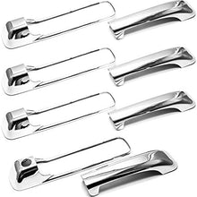 eLoveQ Polished Chrome Door Handle Cover for 2010-2018 Ram 1500 2500/3500