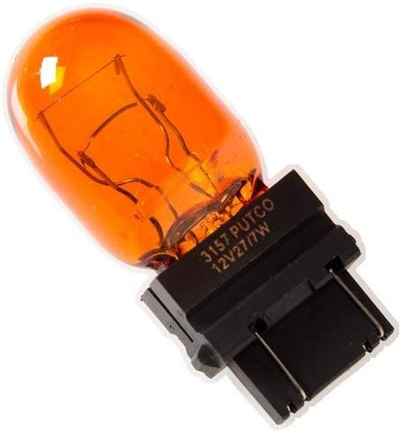 Putco 213157A Super Orange Mini-Halogen Bulb, Pair