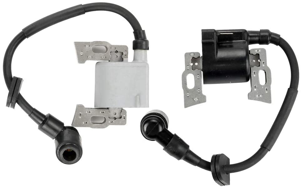 Toolyuan GX670 Ignition Coil-Left and Right Ignition Coil Set for Honda GX620 20HP GX670 24HP GX610 18HP V Twin Engines Replace 30500-ZJ1-023 30500-ZJ1-845 30500-ZJ1-013