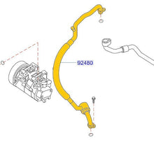 Genuine Nissan 92480-ZN50A Flex Hose