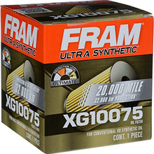 FRAM Automotive Ultra Synthetic Replacement Oil Filter, Designed for Synthetic Oil Changes That Last Up to 20K Miles, XG10075 (Pack of 1)