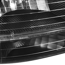 4 Pieces Combo For 99-02 Sivlerado 2000-2006 Suburban Tahoe Black Headlights Front Lamps + Bumper Signal Lights Pair