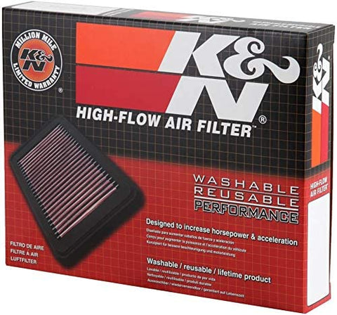 K&N Engine Air Filter: High Performance, Premium, Washable, Replacement Filter: Fits 2013-2019 Toyota/Mazda (Yaris, Yaris iA, Mazda 2, Mazda 3, CX-3, Demio), 33-5038